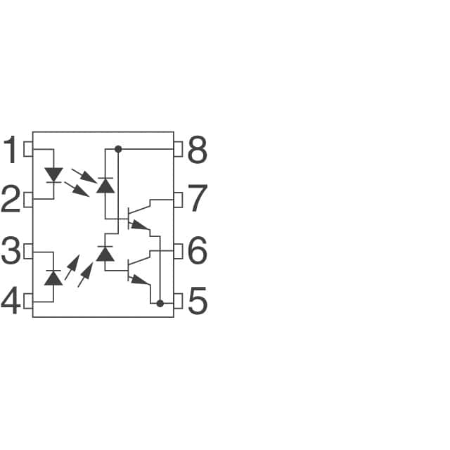 TLP2530(F) Toshiba Semiconductor and Storage  Optoaisladores - Salida fotovoltaica de transistores